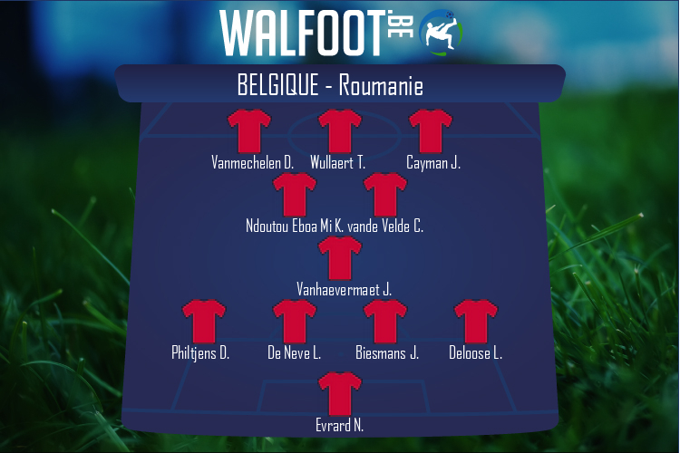 Composition Belgique | Belgique - Roumanie (18/09/2020)