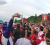 La belle ambiance dans la Fanfest après la victoire de la Russie dans le match d'ouverture (photos + vidéos)