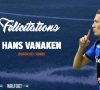Hans Vanaken est notre Joueur de l'Année !