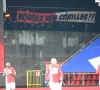 📷 Les supporters du Standard ont encore laissé un message à la direction et aux joueurs : "Bougez vos c..."