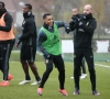 PHOTOS : les Diables s'amusent comme des petits fous à l'entraînement malgré le froid