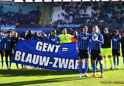 Un attaquant gantois vêtu d'une veste...du Club de Bruges : la scène qui fait parler au nord du pays