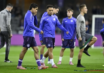 Une seule grande absence : voici la liste des joueurs d'Anderlecht pour affronter Genk