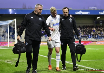 Le Club de Bruges s'inquiète pour Joaquin Seys, encore sorti blessé 