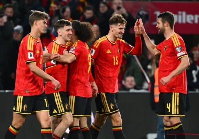 Le calendrier des Diables Rouges est connu : l'Italie et la France pour commencer ! 