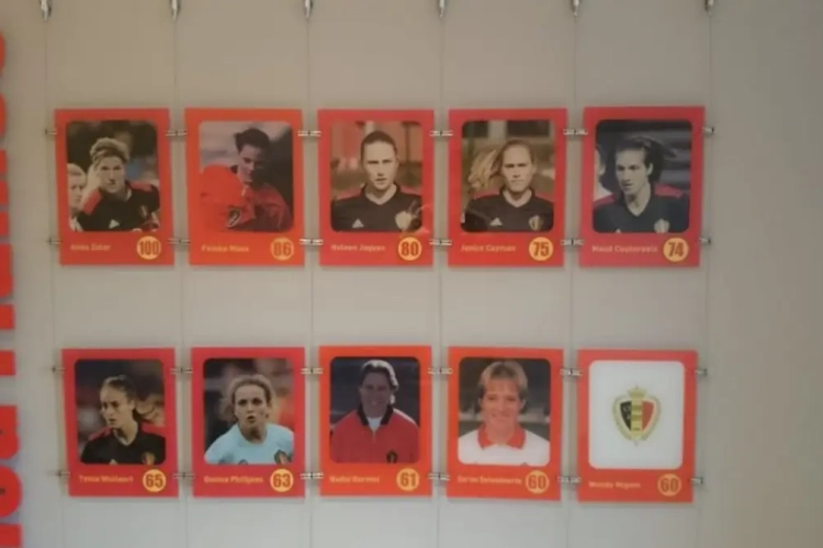 Jan Vertonghen et ses 100 caps? Chez les Red Flames, on trouve mieux