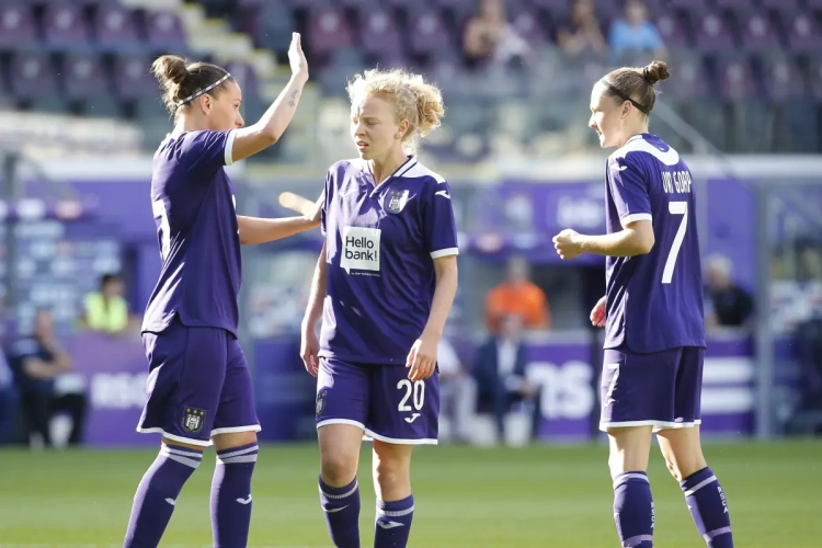 Vidéo: la démonstration d'Anderlecht à une semaine du Clasico féminin